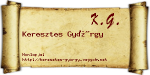 Keresztes György névjegykártya
